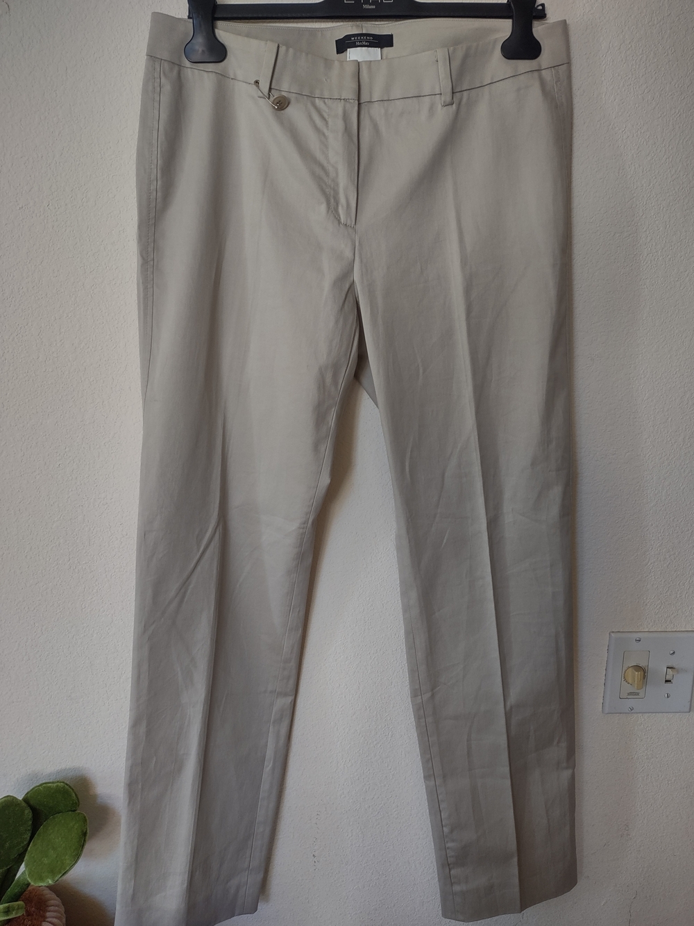 MaxMara Men's Chinos in Beige-Taupe
